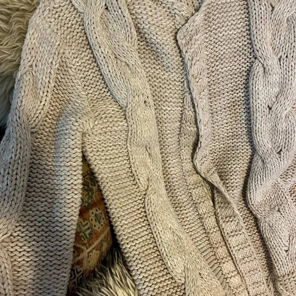 Free people - Cable Knit Sweater - Cream - Picture 3 of 5